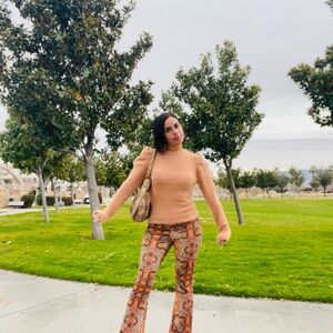 Tan Long Sleeve Sweater